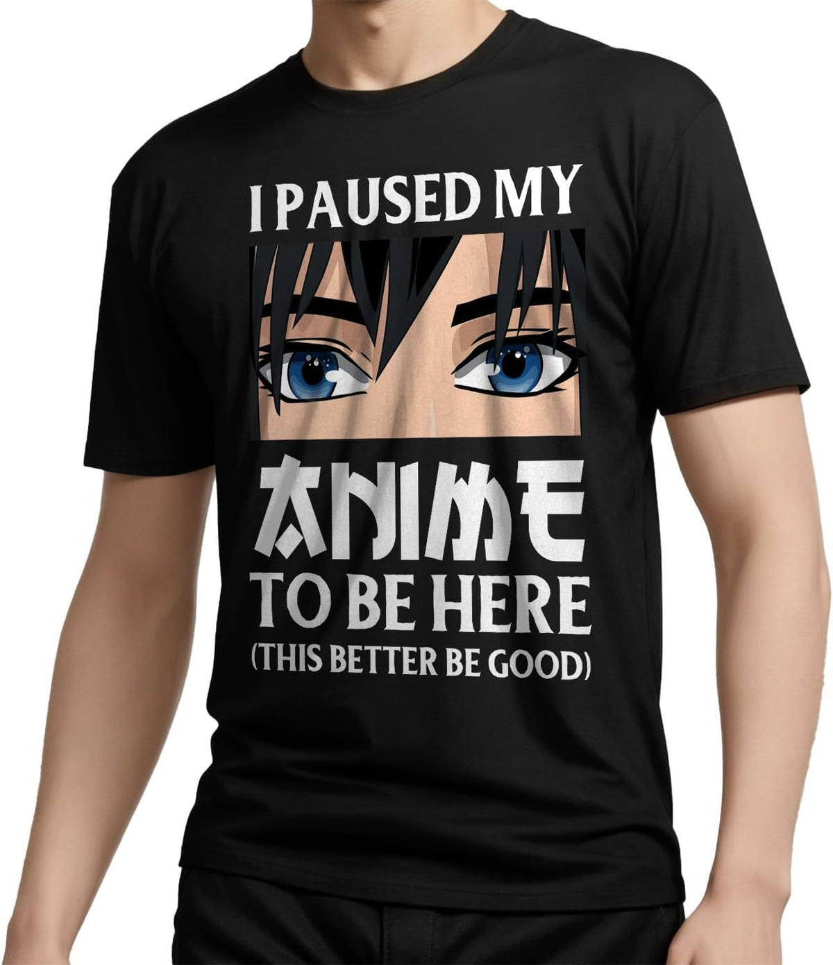Anime T Shirt for Men Teen Boys-Classic Short Sleeve Casual product image 1