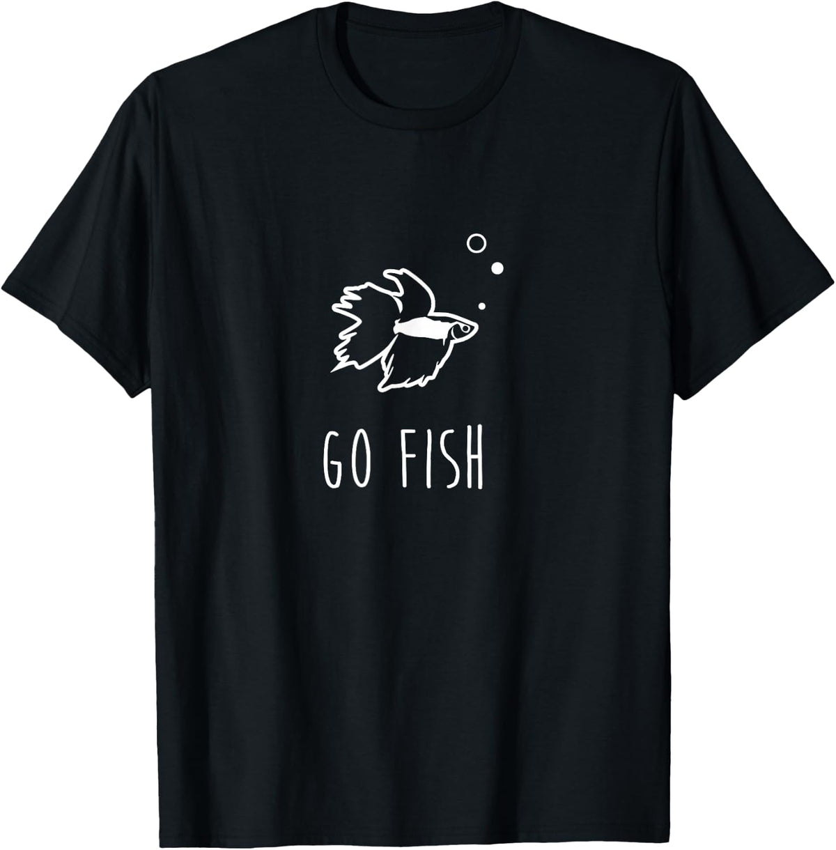 Betta Fish Shirt, Go Funny Cute Pet Owner Gift T-Shirt product image 1