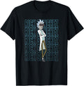 Rick And Morty Sanchez Text Stack T-Shirt product image 1