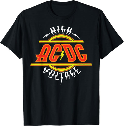AC/DC - High Voltage Red Logo T-Shirt product image 1