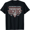AC/DC - Est. 1973 Unisex-Adults T-Shirt - Black - Small product image 1