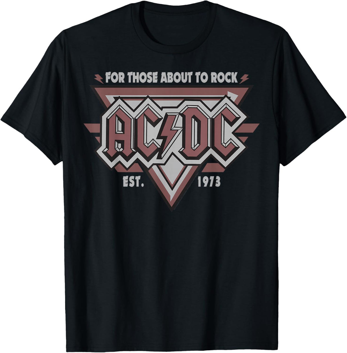 AC/DC - Est. 1973 Unisex-Adults T-Shirt - Black - Small product image 1