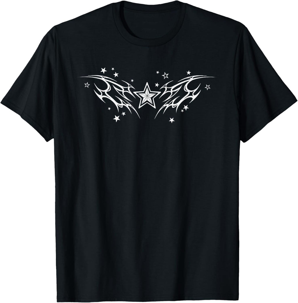 90s Y2K Star Tattoo STYL T-Shirt product image 1