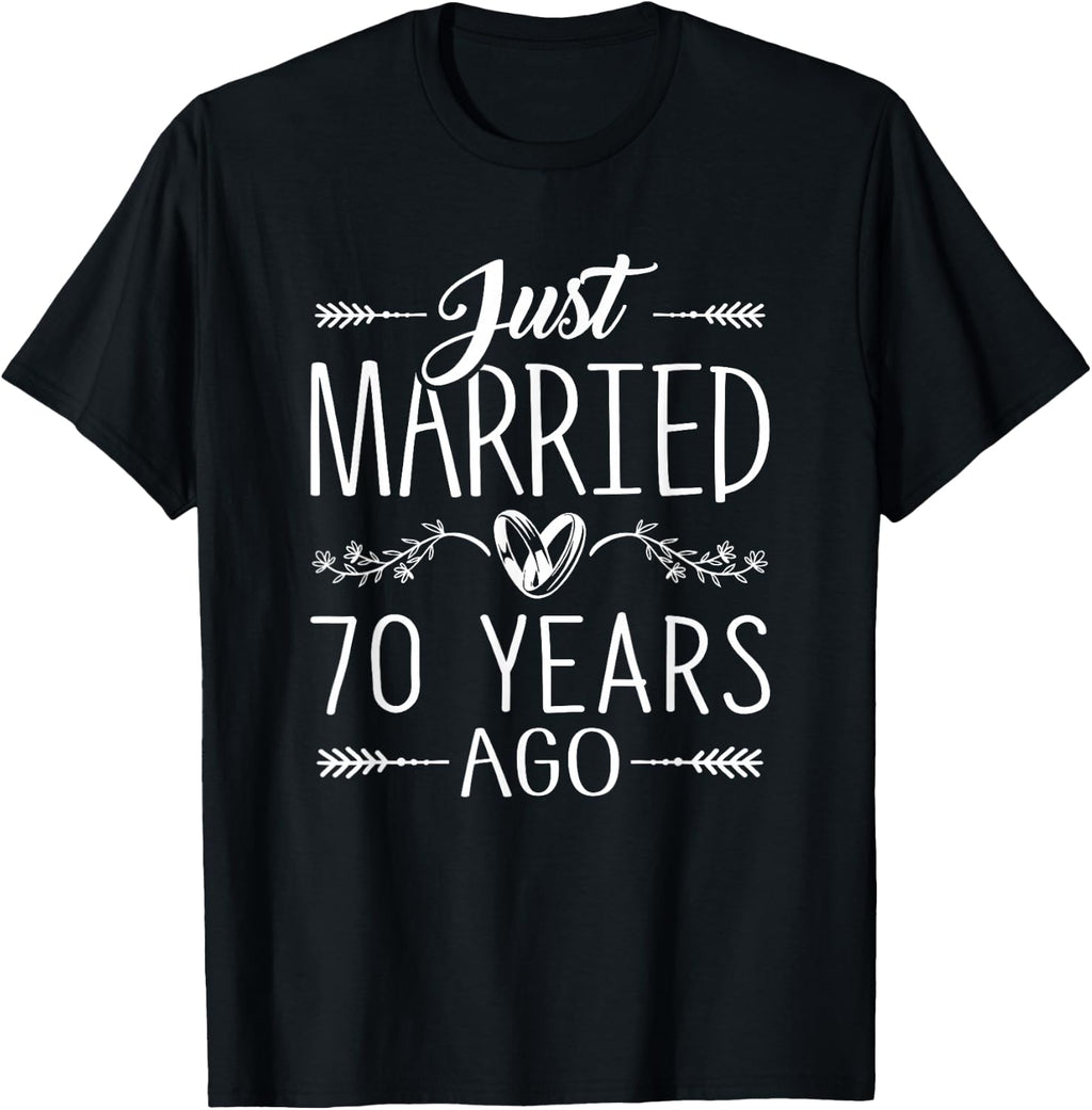 70th Wedding Anniversary Married Couple 70 Years of product image 1