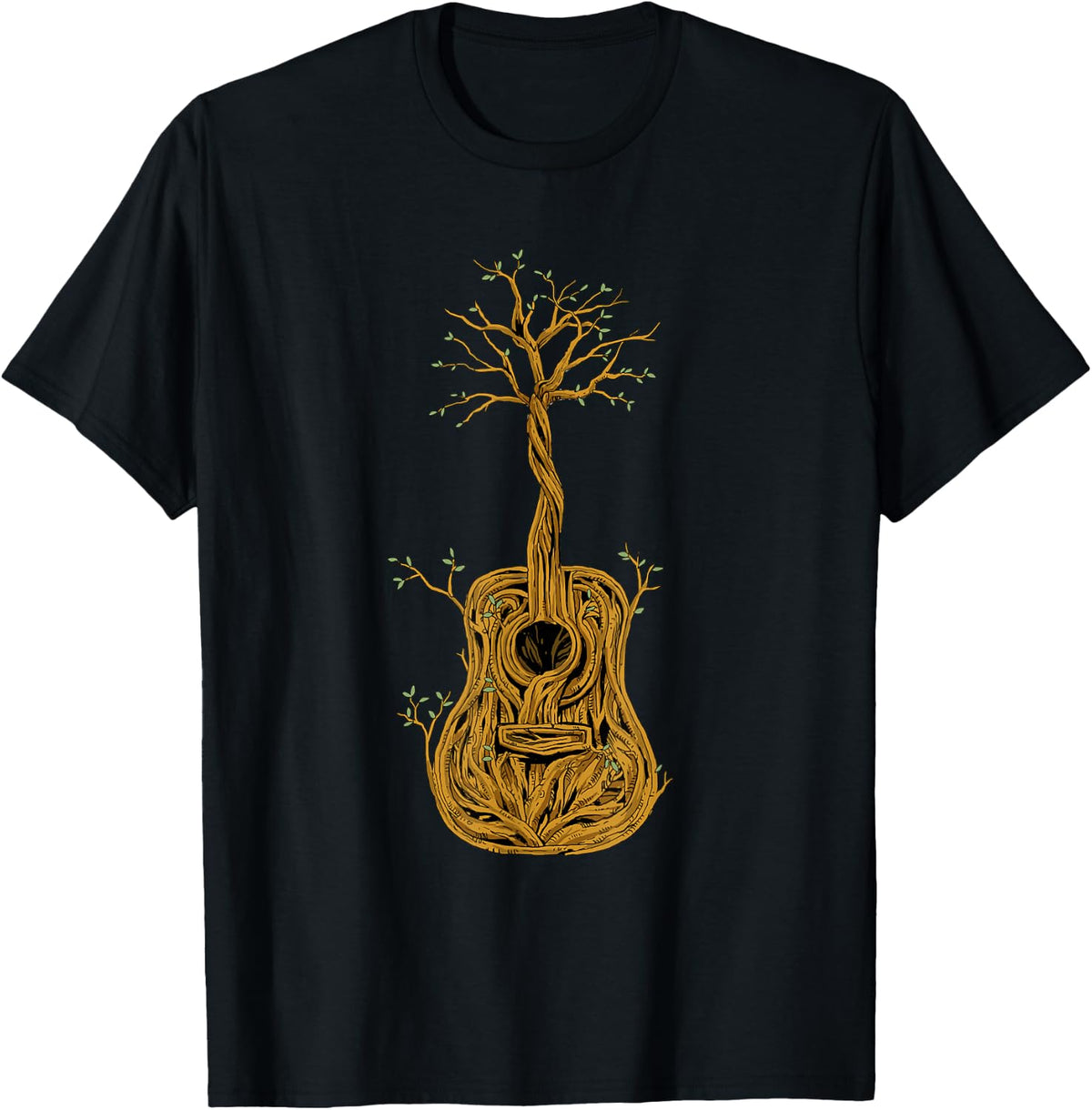 Acoustic Guitar Tree of Life Player Guitarist T-Shirt product image 1